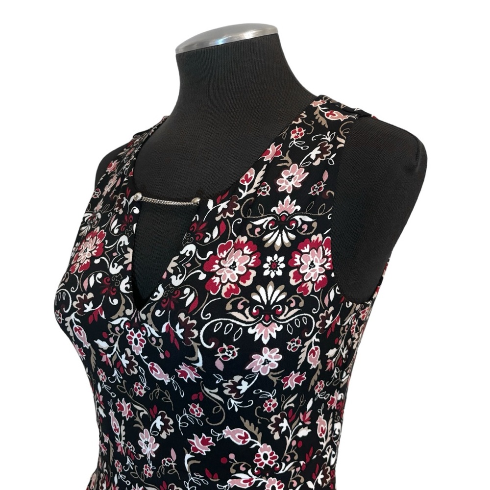 White House Black Market - Sleeveless Pullover Floral Top – Extra Small XS - Picture 8 of 11